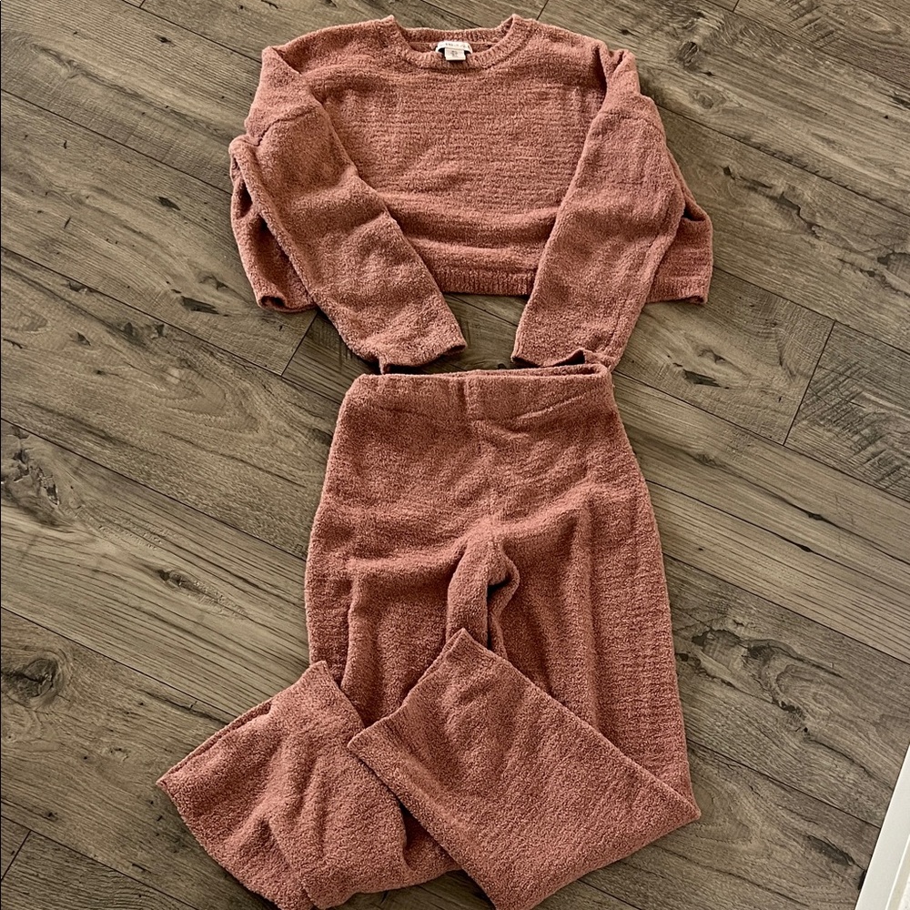 cozy pajama set